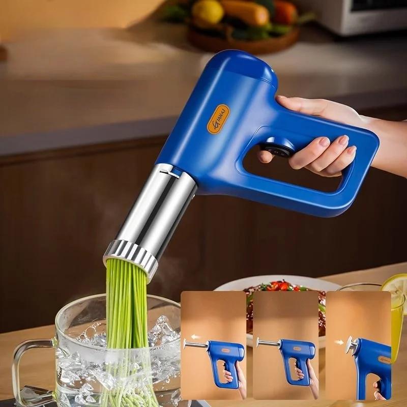 Noodle Press GIANXI A Variety Of Electric Noodle Shapes Can Be Selected To Be HelE Machine Portable Automatic Household Handheld Small noodle press pasta attachment