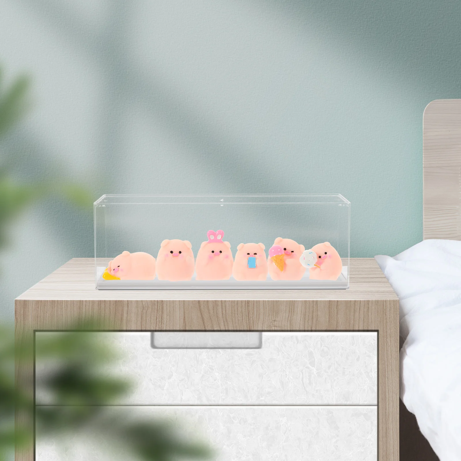 

Transparent Figure Exhibition Box Handicrafts Storage Case Figures Display Cases Model