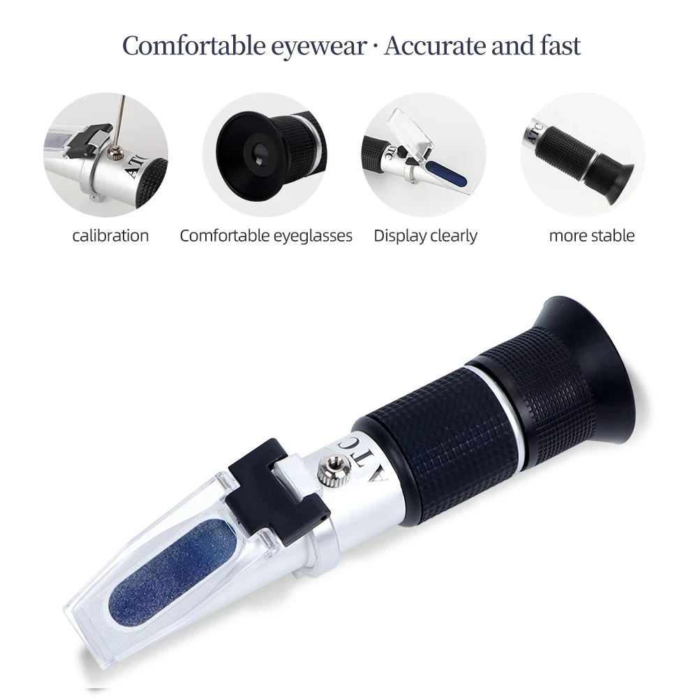 0-80% Sugar Concentration Meter for Honey Fruits