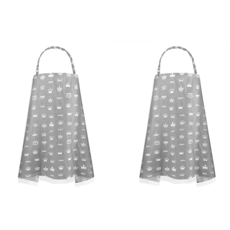 A87I-2X Nursing Towel Breastfeeding Out Clothes Breastfeeding Cape Cloak Shawl Summer Gown Covering Artifact