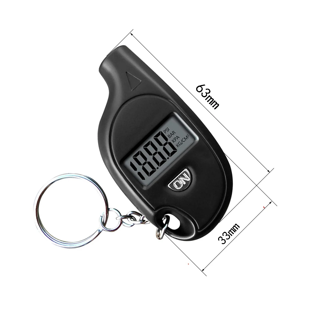 Mini Keychain LCD Digital Car Tyre Air Pressure Gauge Auto Motorcycle Test For Car Tyre Meter Tester Tool For Auto car tire pressure monitor,motorcycle tire pressure monitor,car tire pressure sensor