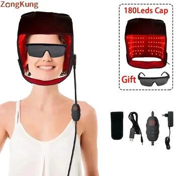 Hair Regrowth Cap Reduces Oiliness Deep Into Hair Follicles 660&850nm Strengthen Hair Roots Relieves Fatigue Anti-Hair Loss Hat