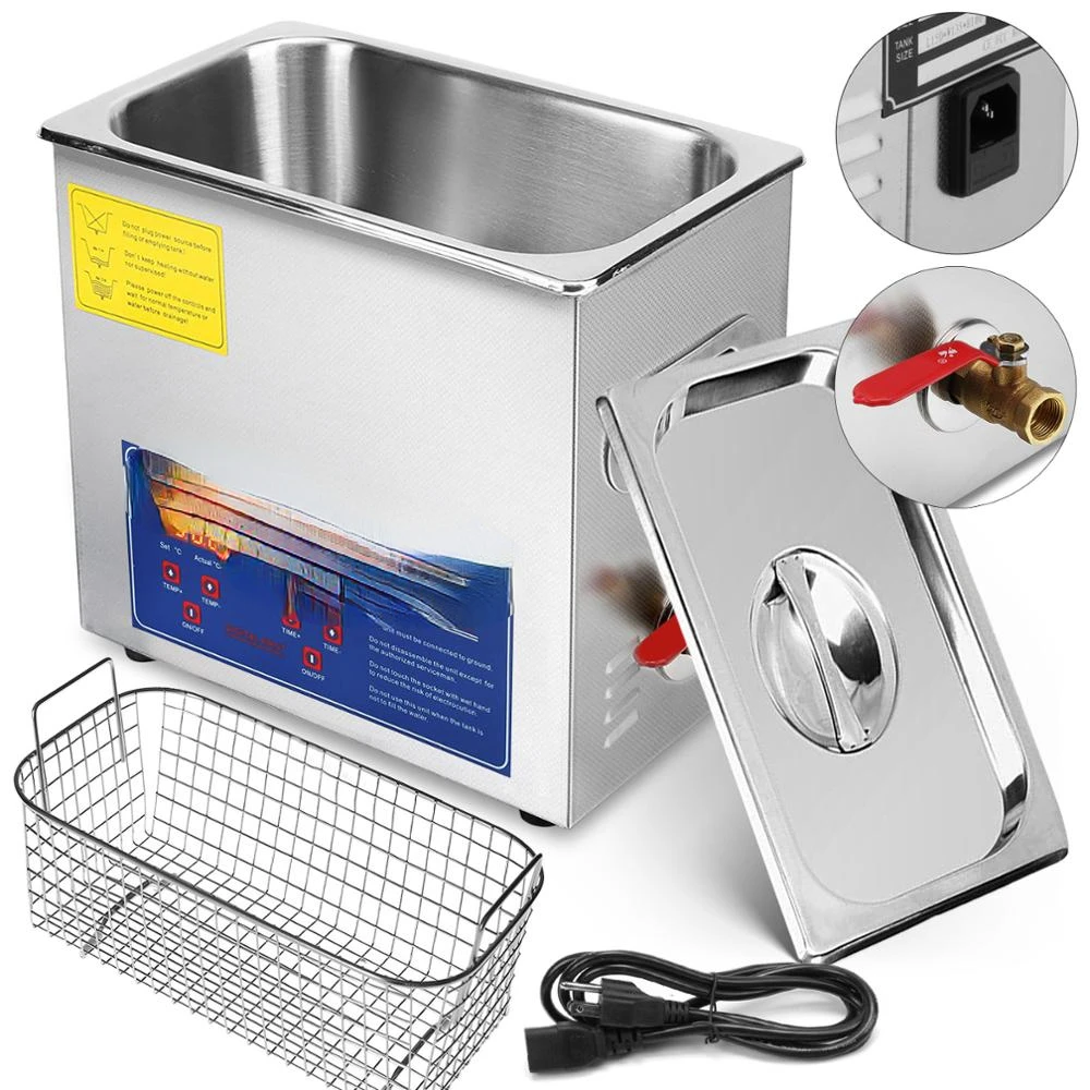 

Digital Ultrasonic Cleaner JPS-60A 15l Ultrasonic Washing Machine Injector Cleaning Machine
