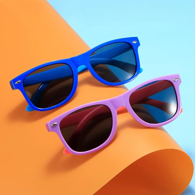 New Children's Color Matching Sunglasses For Boys And Girls, Version, UV Resistant BaBy Summer SunShadeS