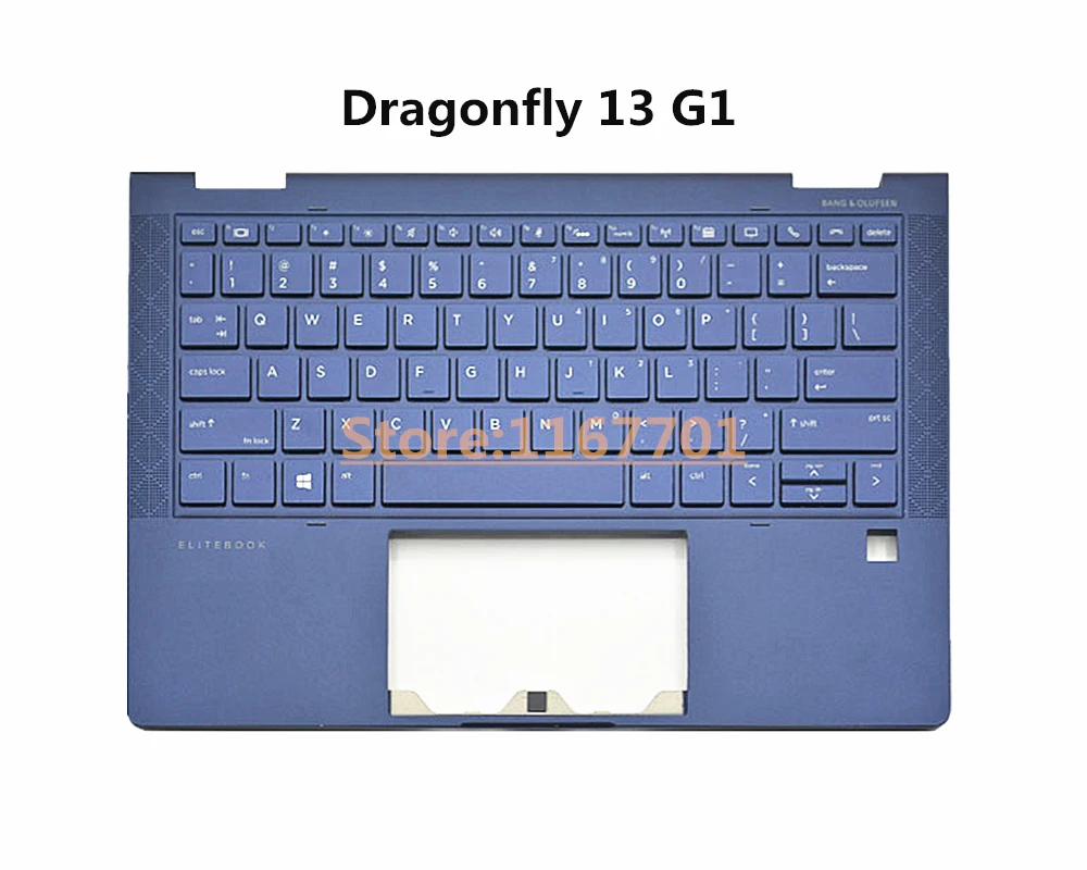 HP Elite Dragonfly 13,g1,g2,max,HSN-I32C用のバックライト付き