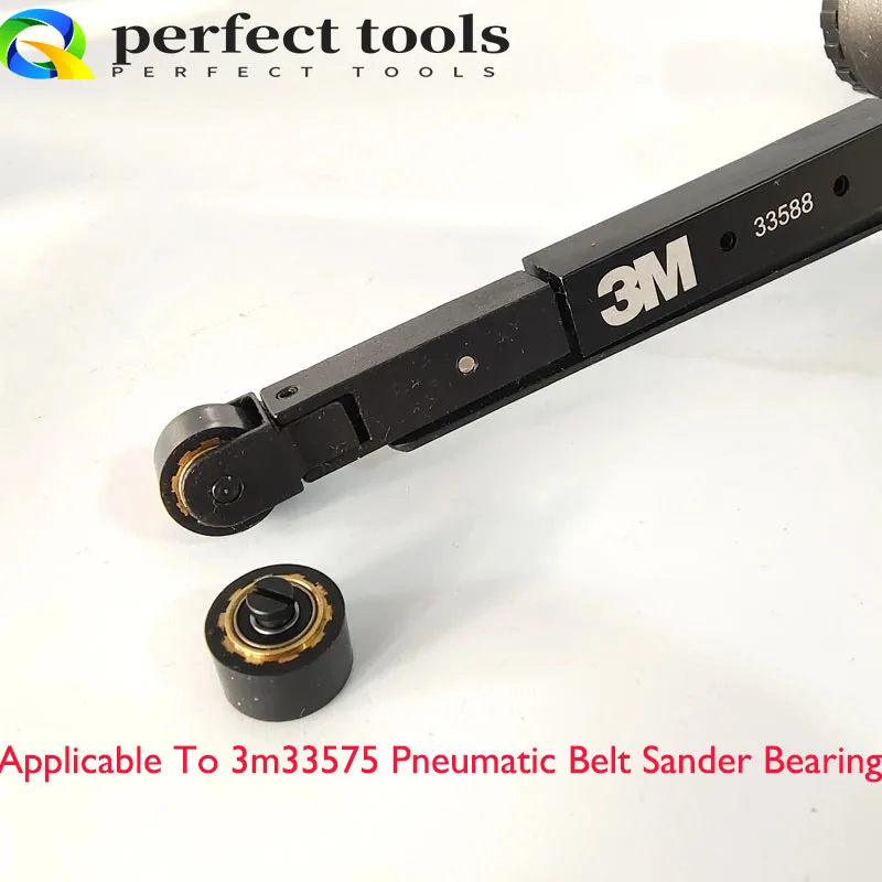 공압 벨트 샌더 베어링 3m33575 에 적용 가능, 4 × 15 × 10mm 링 벨트 샌더, 연삭 공구 및 액세서리