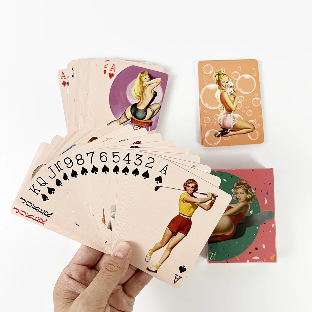 Vintage Retro Collection Karty do gry 54 karty do pokera