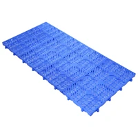 ABWR-Plastic Pallet, Waterproof Grid Ventilated Pallet, Storage Grid Mat For Garage Kitchen Supermarket Storage Basement,4Pcs 1