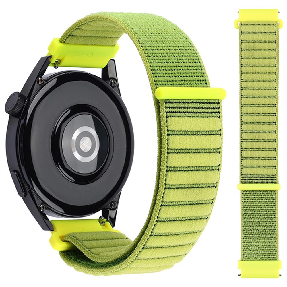 Versatile Nylon Loop Watch Band Bracelet - 20mm and 22mm