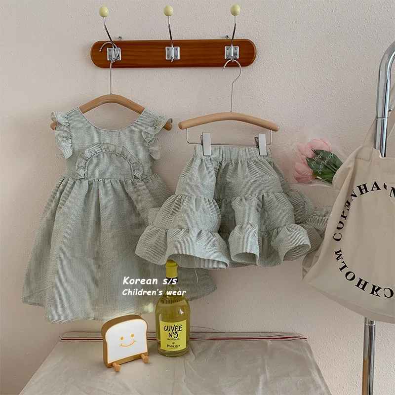 

Deer deer girl dress summer new children0s 2 1 of flounced princess skirt girl foreign style fluffy skirt.