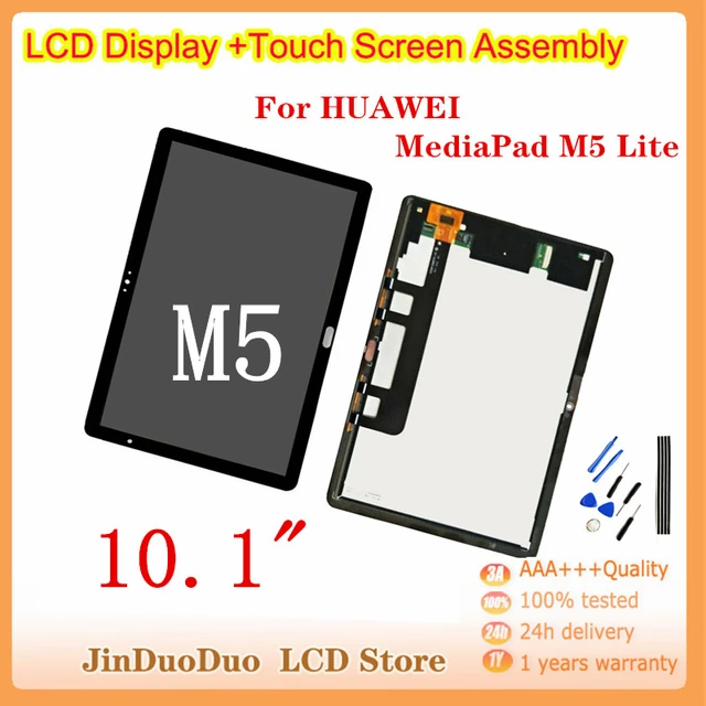 LCD Display For 10.1 Huawei MediaPad M5 Lite 10.1 LTE 10 BAH2-L09 BAH2-W19  Touch Screen Digitizer Repair Assembly Replacement - AliExpress