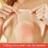 A pair of Waterproof Nipple Cover Lift Adhesive Invisible Bra Breast Pasty Women Boob Petals Reusable Bras - Silicone Boob Up Bra Sticker for a Perfect Fit