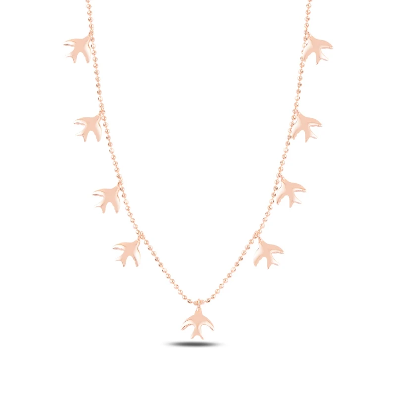 

Silver 925 Sterling Bird Dangle Necklace