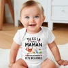 You Are The Best Mom Happy First Mother's Day Printed Baby Bodysuit Cute Newborn Summer Romper Boys Girlls Short Sleeve Jumpsuit 1
