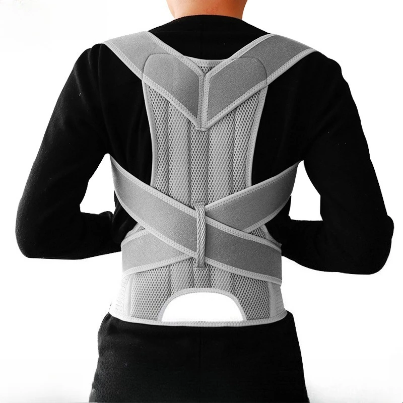 New Upper Back Posture Corrector Posture Clavicle Support Corrector Back Straight Shoulders Brace Strap Correctpor