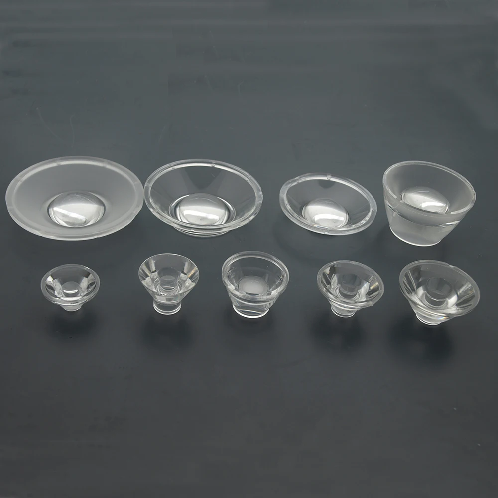 18mm 20mm 21mm 23mm 24mm 29mm 33mm 36mm80mm Concave Pmma Lens Cob Led