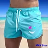 Summer Shorts Men Swim Trunks Quick Dry Board Shorts Bathing Suit Breathable Drawstring With Pockets Surfing Beach Sweat Pants 2