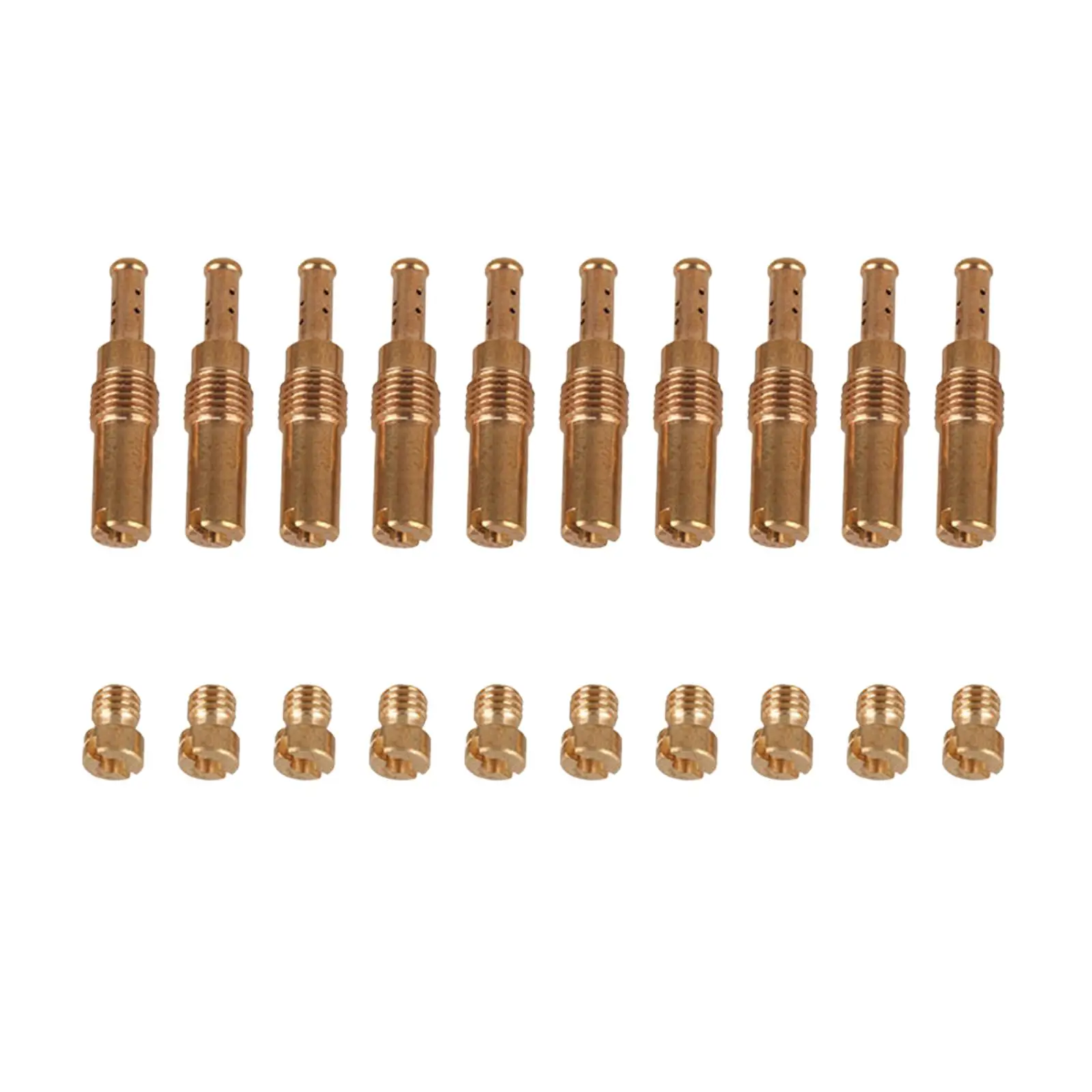 

20 Pieces Slow Jet High Performance Carburetor Main Jet Kit for Polini