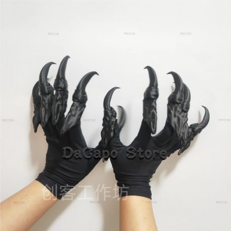 Kigurumi Kig Dragon's Claw Paw Claw Gloves 3D Printed Cosplay Prop Fingers Knuckles Armor Accessories Animel Roleplay Customized
