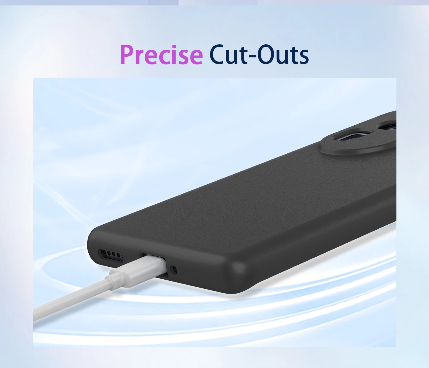 Touch Feel Skin Rugged Armor Rubber Case with Microfiber Lining