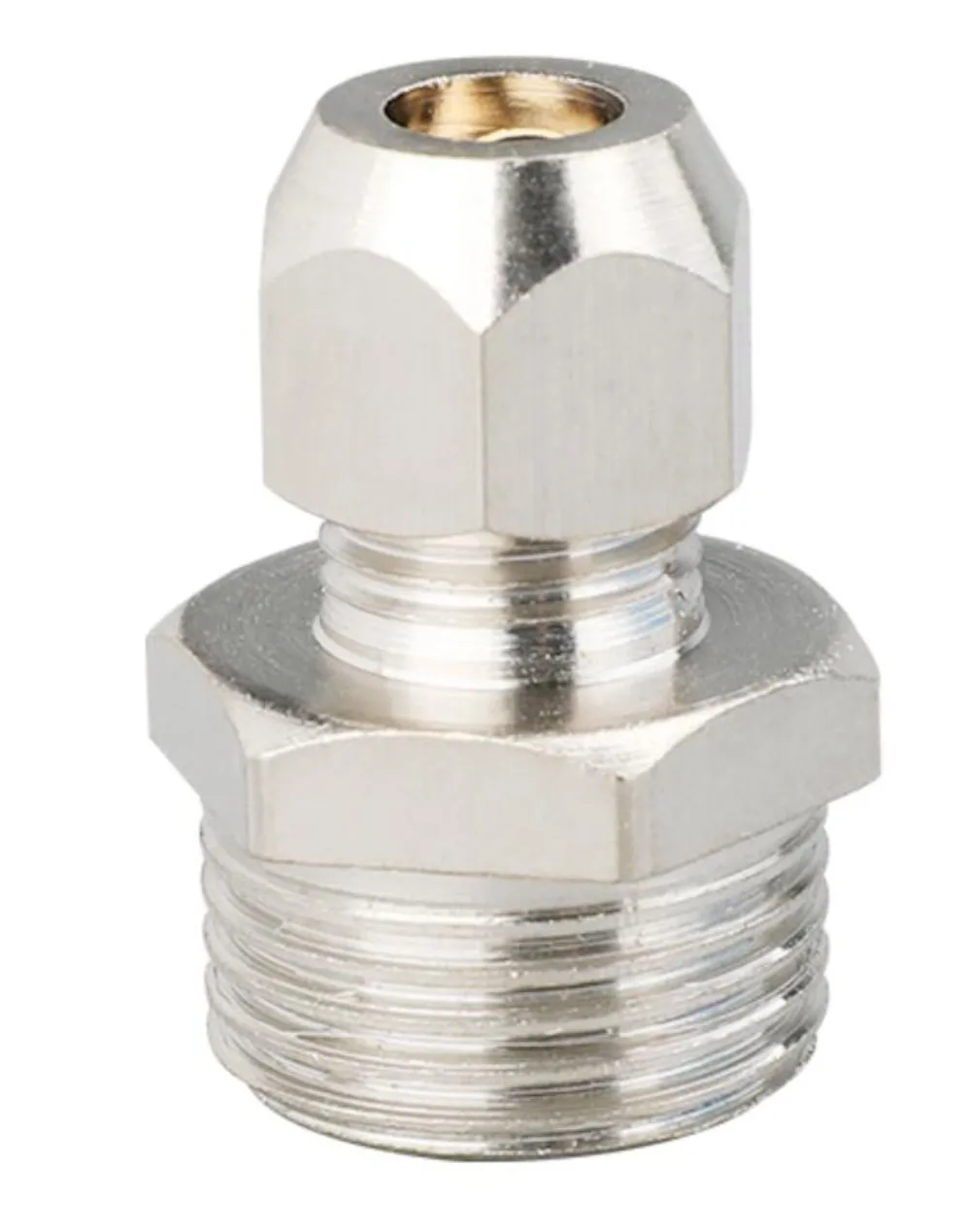Pipe fitting 1/8"-1/2" BSPP male female 4-16mm tube compression union fitting brass elbow water gas oil