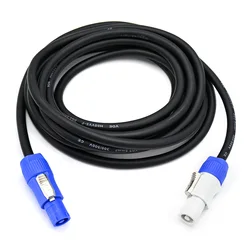 Premium Powercon AC Link Cable - Heavy Duty Power Extension Cord (1m 20A)
