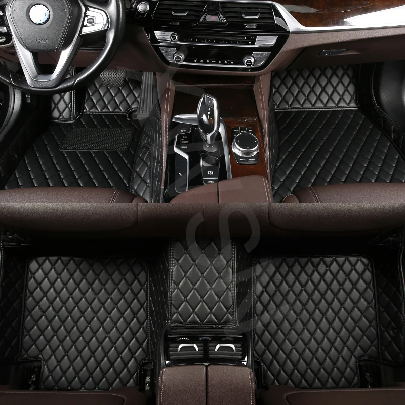 

Custom Car Floor Mat for BMW G30 5 Series 2017-2022 Year Interior Details Car Accessories Carpet Trunk Mats