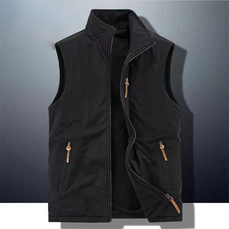 

pockets Summer New Men Tactical Hiking Fishing Vest Mens Photographer Waistcoat Mesh Cargo Sleeveless Jacket Tool Vest Q25