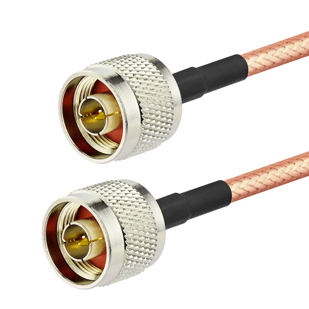 

Superbat N-Type Plug to N Male Connector Adapter Pigtail Cable RG400 30cm Coaxial Cable 1ft