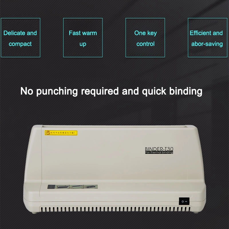 DSB Thermal Binding Machine,TB-200E,Electric Documents hot-melt