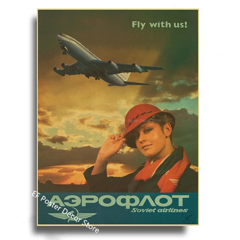 Vintage Stalin Ussr Cccp Poster Poster Aesthetic Prints And Posters Wall Art Retro Painting Home Room Cafe Club Dorm Wall Decor Peckshirt