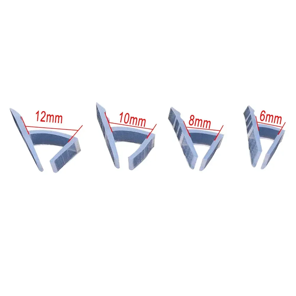 2m Bathroom Glass Door Seal Strip 6mm 8mm 10mm 12mm Silicon Rubber Seal Gap Waterproof Strips Fit Glass/Sliding/Bathroom Door