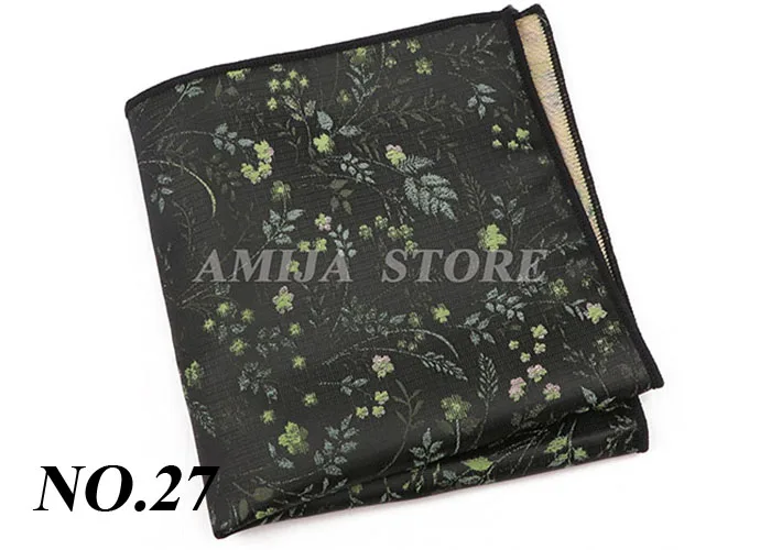 High Grade Handkerchief Man Jacquard Water Ripples Constellation Paisley Christmas's Day Party Pocket Square Handkerchiefs Suit