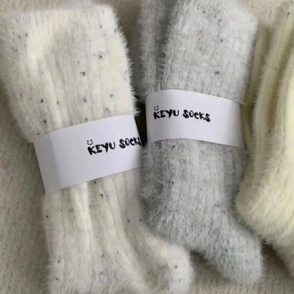 Soft Mink Velvet Winter Socks for Women