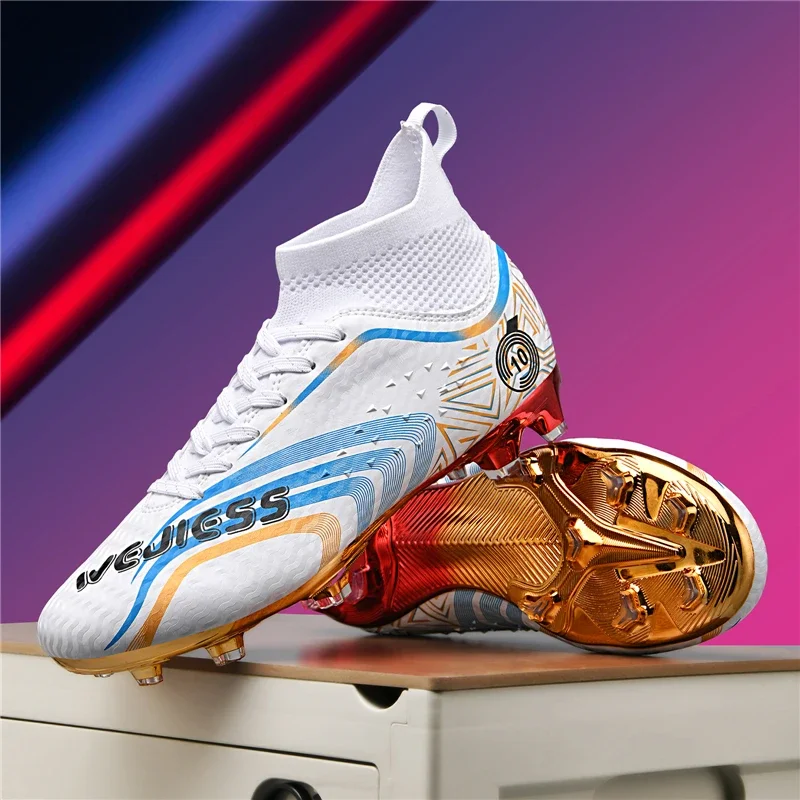 Men Football Shoes Professional TF/FG Indoor Sneaker Cleats Society Training Soccer Shoes Unisex Grass Non Slip Football Boots football shoes