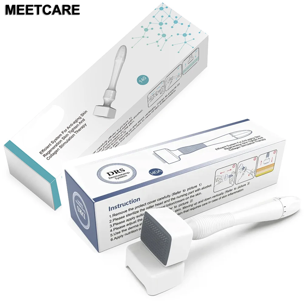 Derma Stamp Roller DRS140A&140A Adjustable Needle Length Microneedle Derma Rolling System Dermastamp Beauty Skin Care Tool