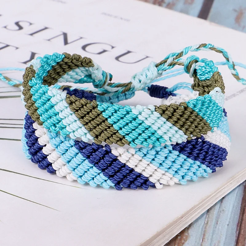 Candy Stripe Friendship Bracelet Pattern How To Make Rainbow