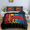 Game Bedding Set Soft Duvet Cover Set Comfoter Bedding Quilt Cover With Pillowcase Kids Bedding Set Queen King Size 5