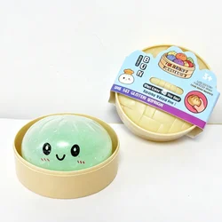 Colorful Dumpling Squishies Toy - Cute Slow Rising Stress Relief Fidget (A)