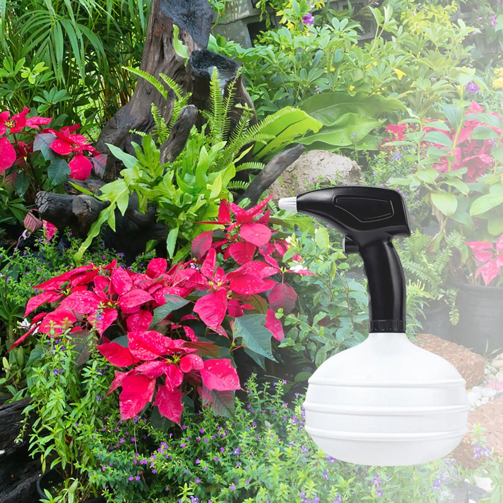 Impianto Di Flaconi Spray Elettrico Mister Plant Sprayer Annaffiatoio Elettrico Per La Pulizia Esterna Patio Yard Garden