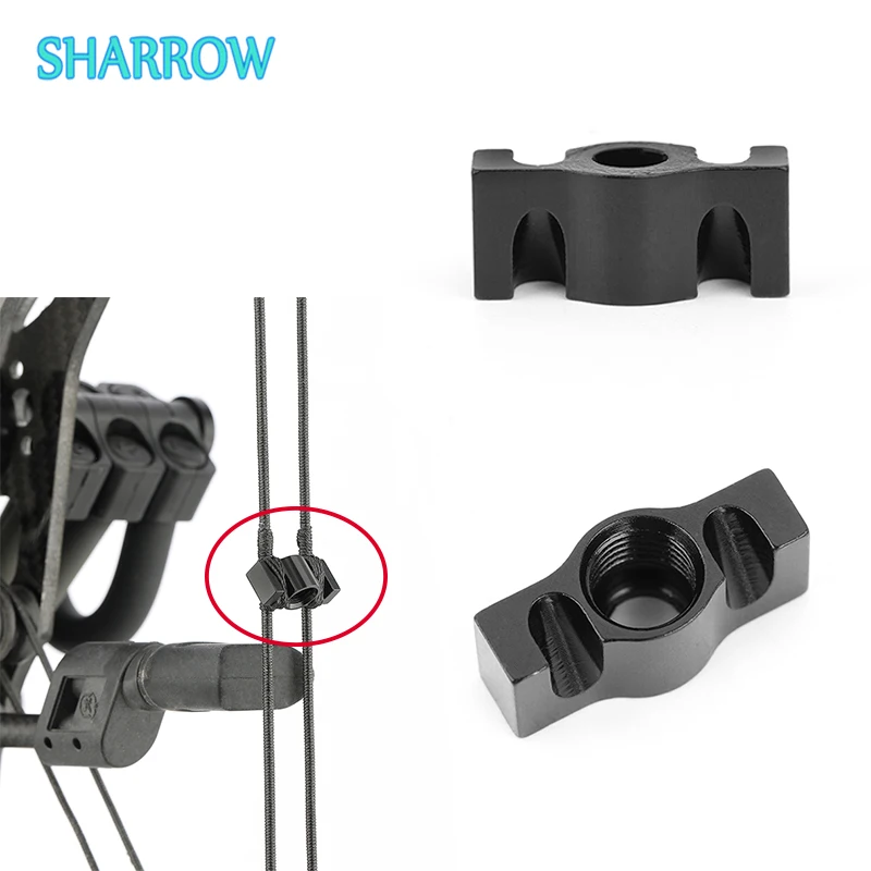 1Pcs Archery Compound Bow Peep Sight Aluminum Alloy Sight Aids for Double Bow String Hunting Shooting Practice Accessories DIY