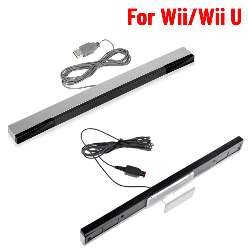 ForWiiWiiuGameSensorBarwithExtensionCordWiredMotionSensor