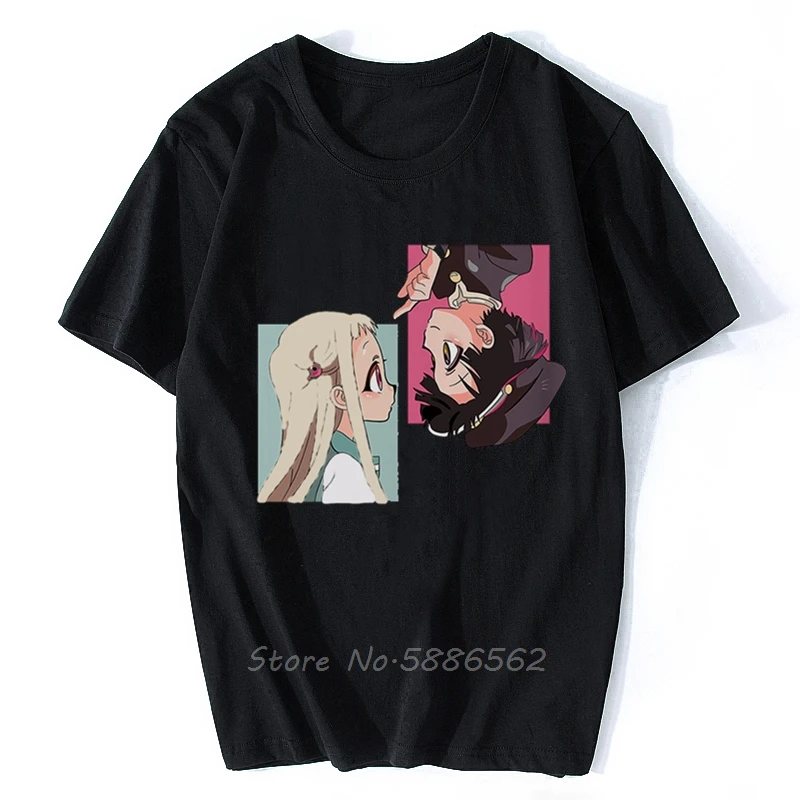 

Jibaku Shounen Hanako-kun Funny Anime Tshirt Men Summer New White Short Sleeve Casual Homme T Shirt Unisex Manga Streetwear Tee