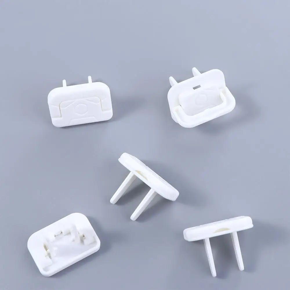 Two Holes Electrical Outlet Protector Cover Socket Power Protect Covers Baby Safety Guard Protection Cap Anti Electric Shock