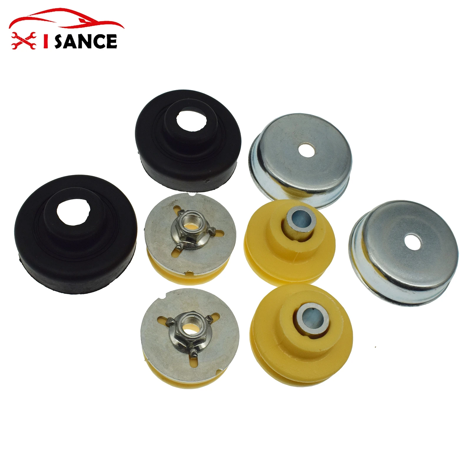 Rear Upper Lower Shock Absorber Mounts Grommets Bump Stops Kit Fits for BMW  E82 E87 E90 E92 Replaces 33506767010 33526768544 33536767334 33506771738