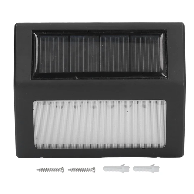 6 Led Napenergia Fali Lámpa Hatékony Felhasználása Az Automatikus Funkció Könnyen Felszerelhető Kis Méretű -Es Napelemes Folyosó Fénye A Folyosóra
