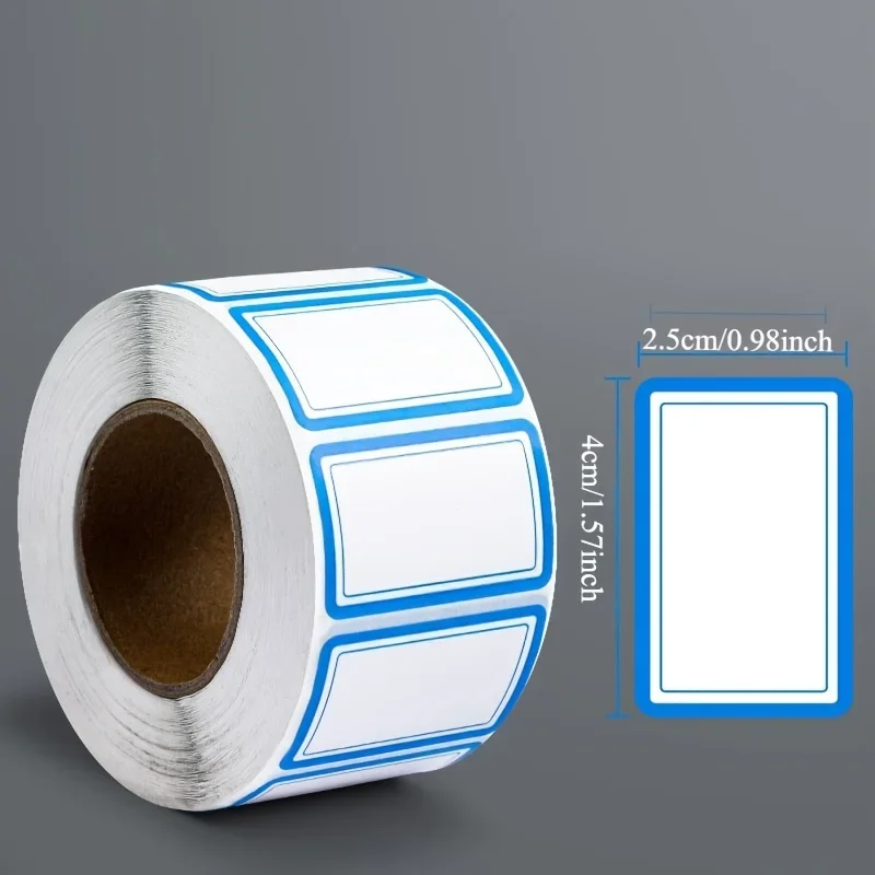 1000pcs Freezing Labels - Waterproof & Oil-Resistant -Fridge,Kitchen Organization - for Food Containers, Jars, Meal Prep Labels