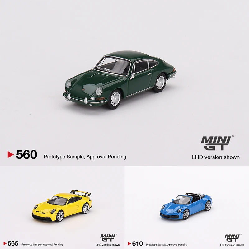 

Мини-Porsche 911 1963 ирландский 911 (992) GT3 гоночная лампа 4S Shark литая модель автомобиля игрушки
