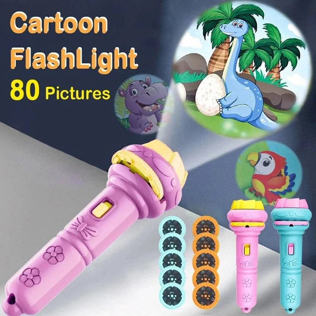 Lampe torche avec projecteur pour bébé, jouet d'éducation précoce, cadeau  d'anniversaire et de noël, enfant - AliExpress