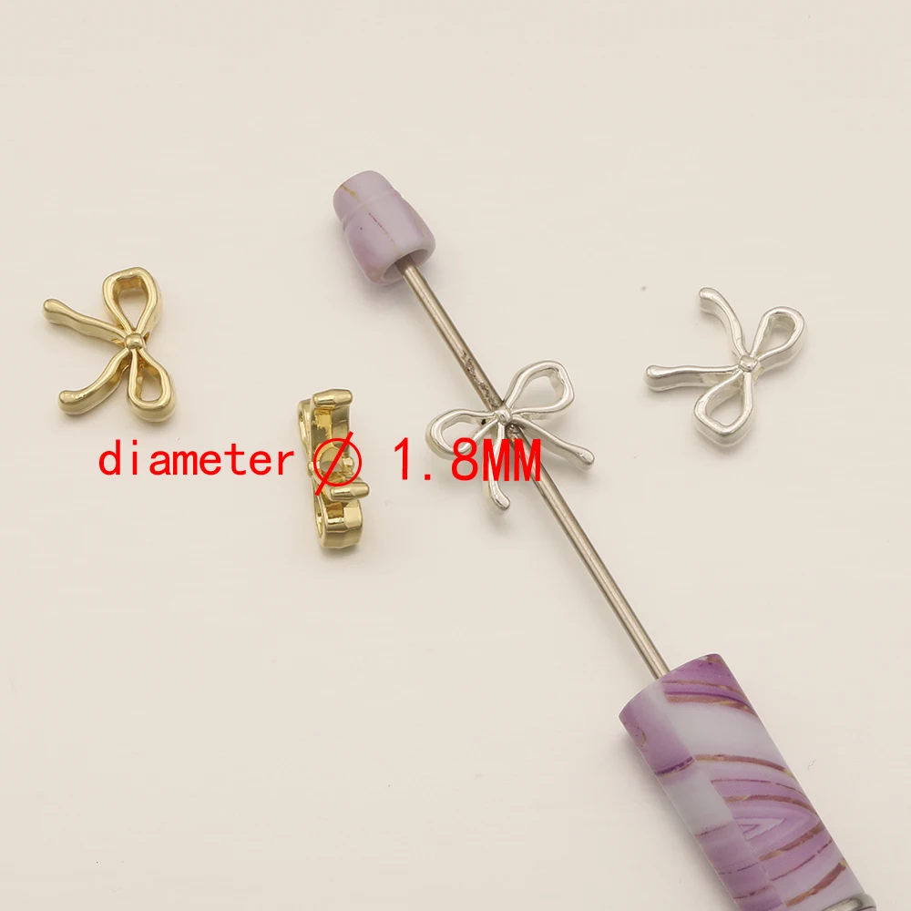 Cordial Design 100Pcs 12*16MM Jewelry Accessories/Hand Made/DIY/Cute Bracelets Making/Jewelry Findings & Components/Bow Charms - cordial